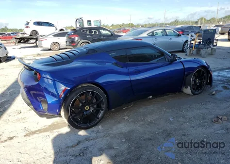2016 Lotus Evora Gt z USA, uszkodzony, nr VIN SCCLMDDN0MHA10373